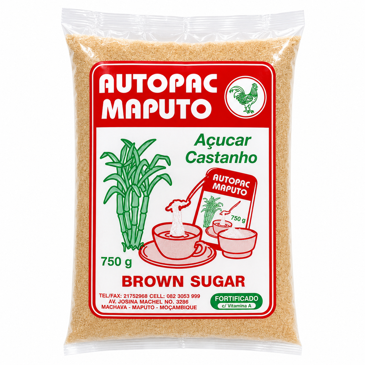Sugar Autopac Maputo Brown 750G