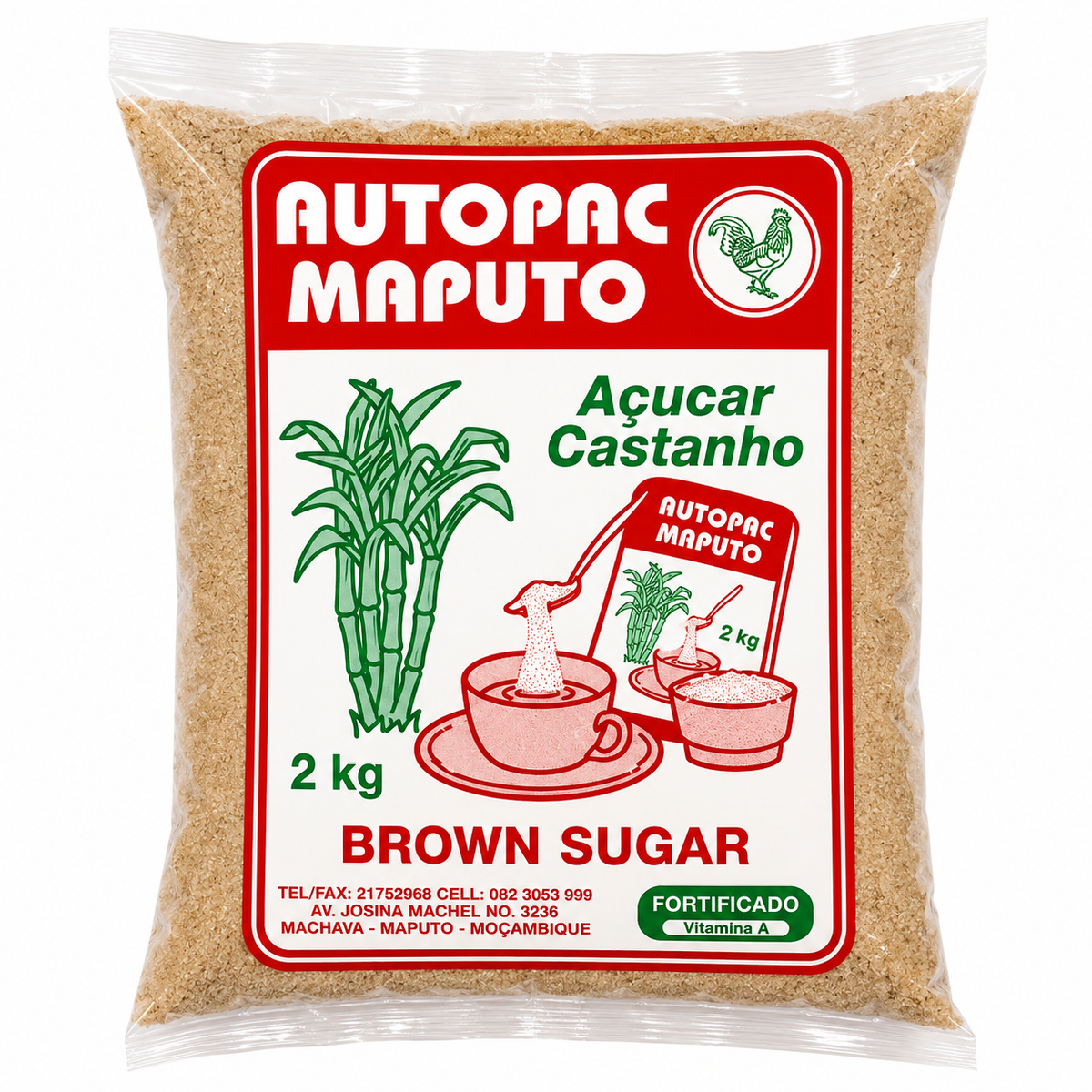 Sugar Autopac Maputo Brown 2KG