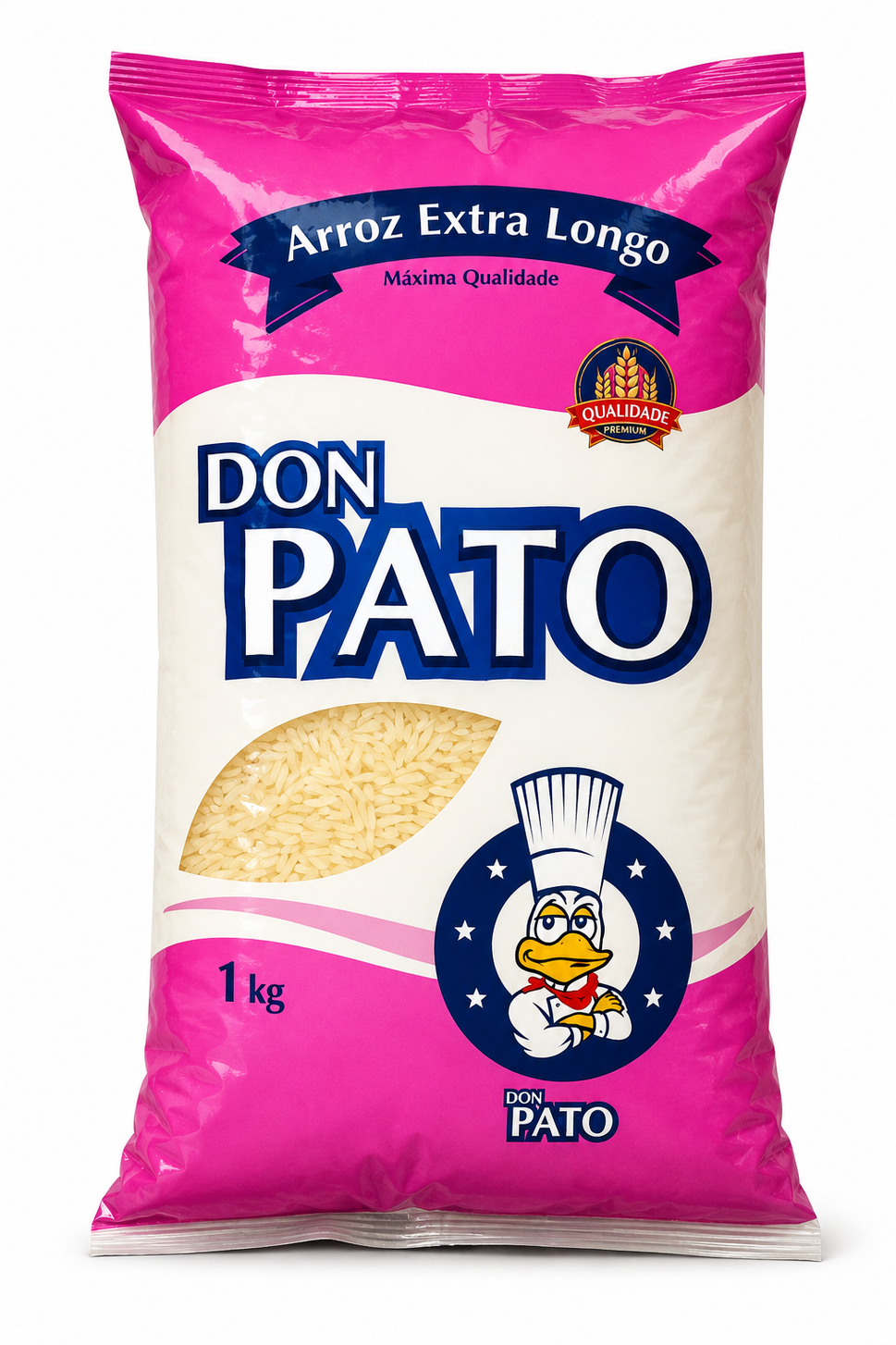 Arroz Don Pato 1KG 5% Quebrado Extra Longo