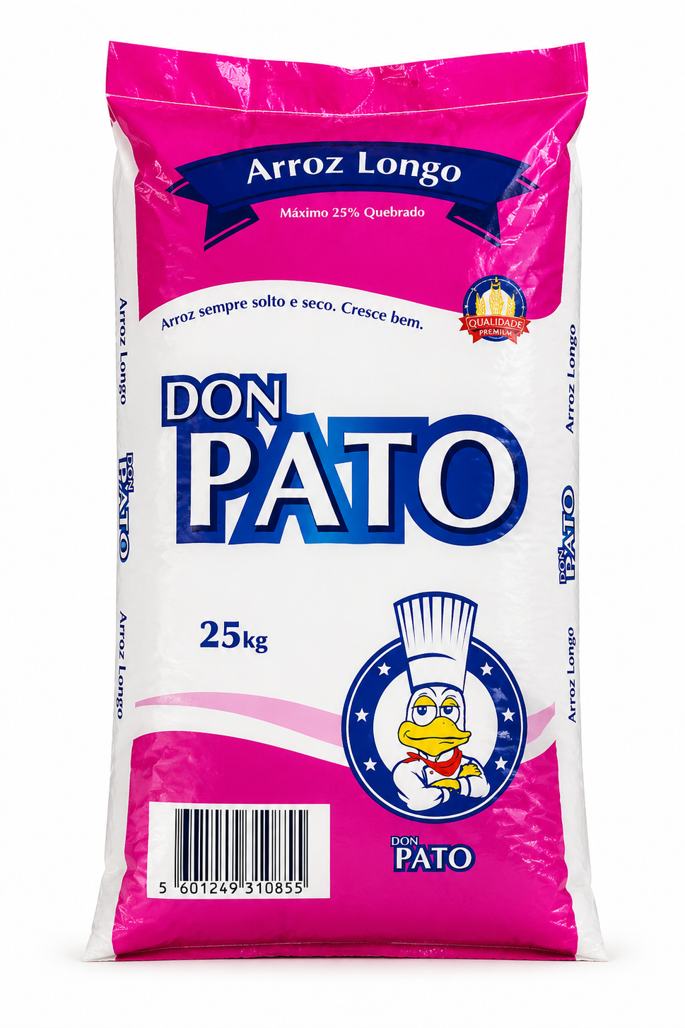 Arroz Don Pato 25KG Extra Longo Lilas