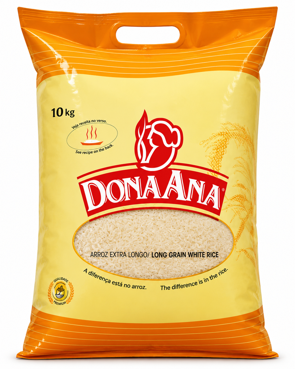 Arroz Dona Ana 10KG Extra Longo Tailândia