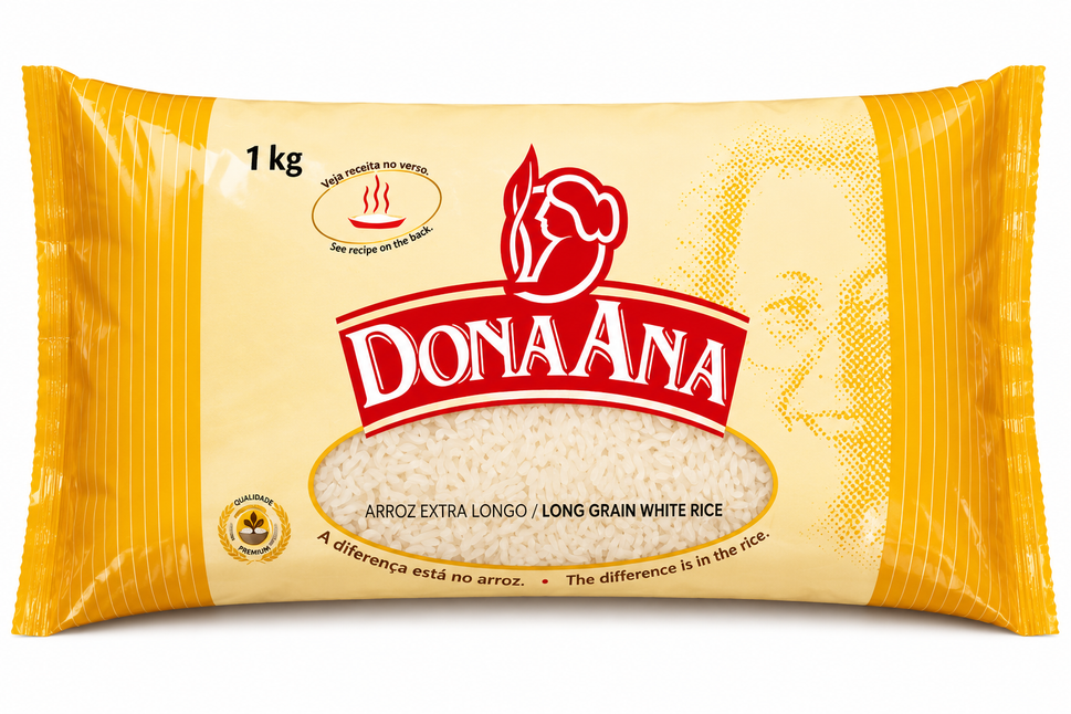Arroz Dona Ana 1KG Extra Longo Tailândia
