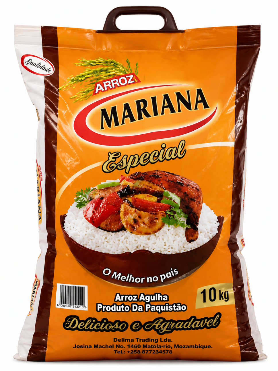 Arroz Mariana 10KG Amarelo Special Pak/India.
