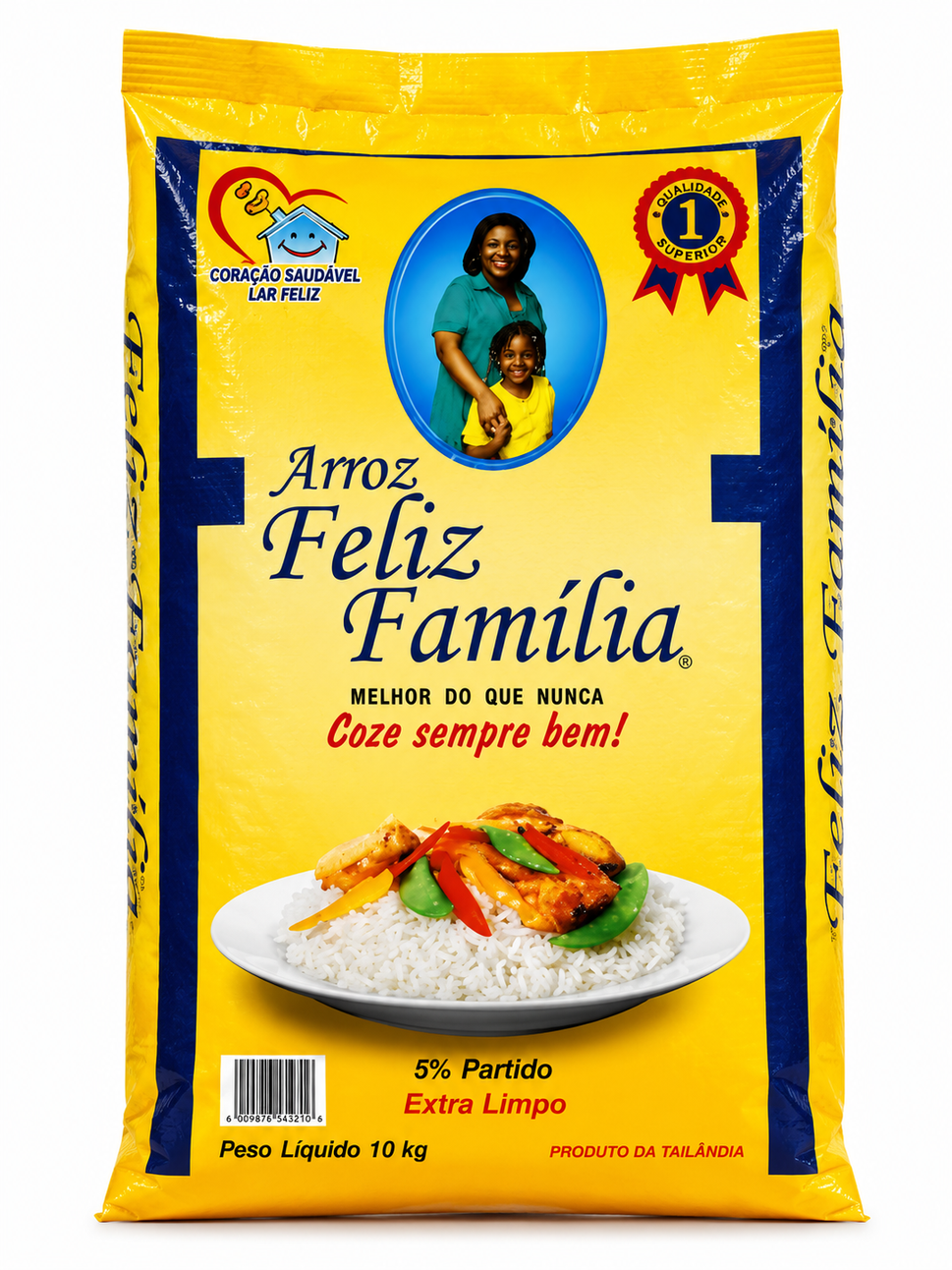 Arroz Feliz Familia 10KG Tailândia