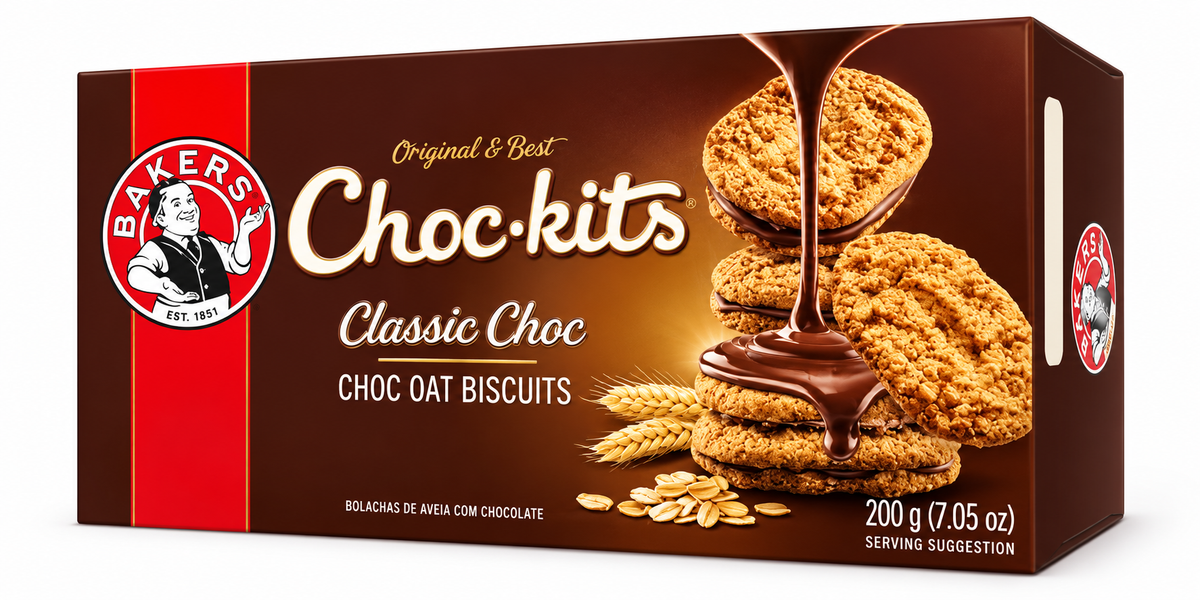 Bolachas Bakers Chockits 200G Mix