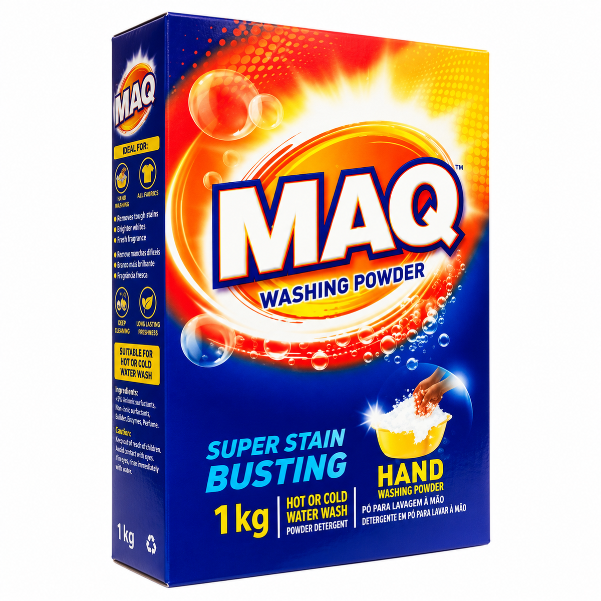 Detergent MAQ 1KG Box (18)