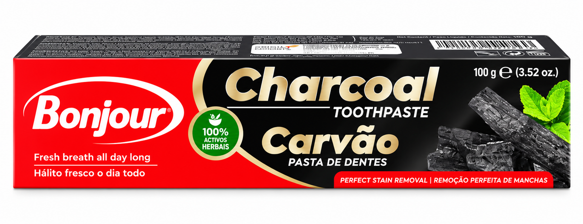 Toothpaste Bonjour 100G Charcoal