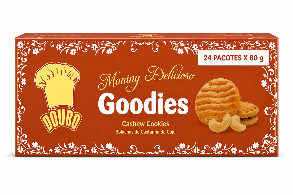 Bolachas Douro Goodies Caju 80G