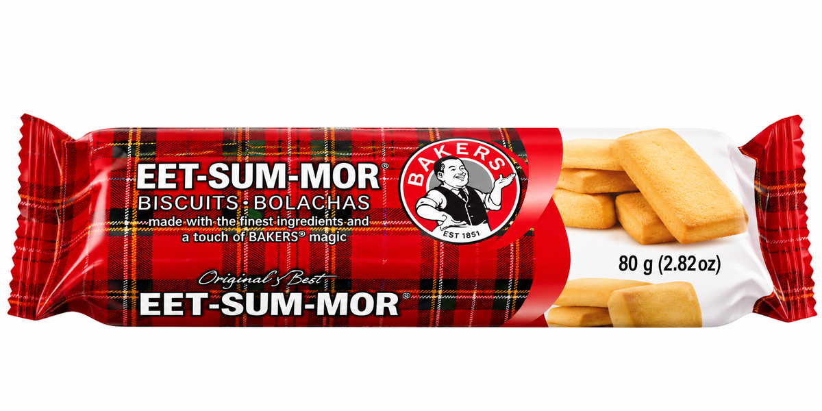 Bolachas Bakers Eet Sum Mor 80G Original