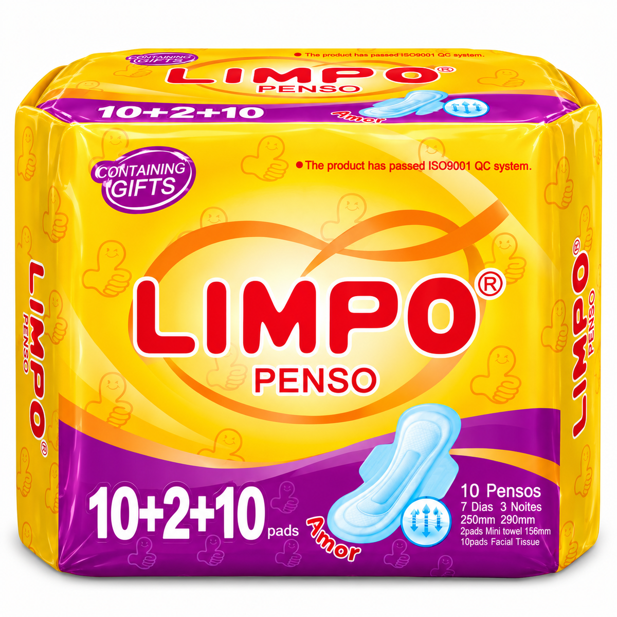 Pads Limpo 10+2Pads Yellow
