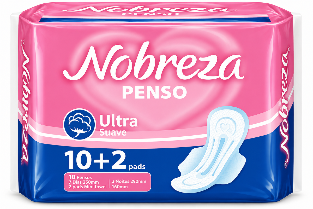 Pensos Nobreza 12Pads (10+2) Ultra Suave