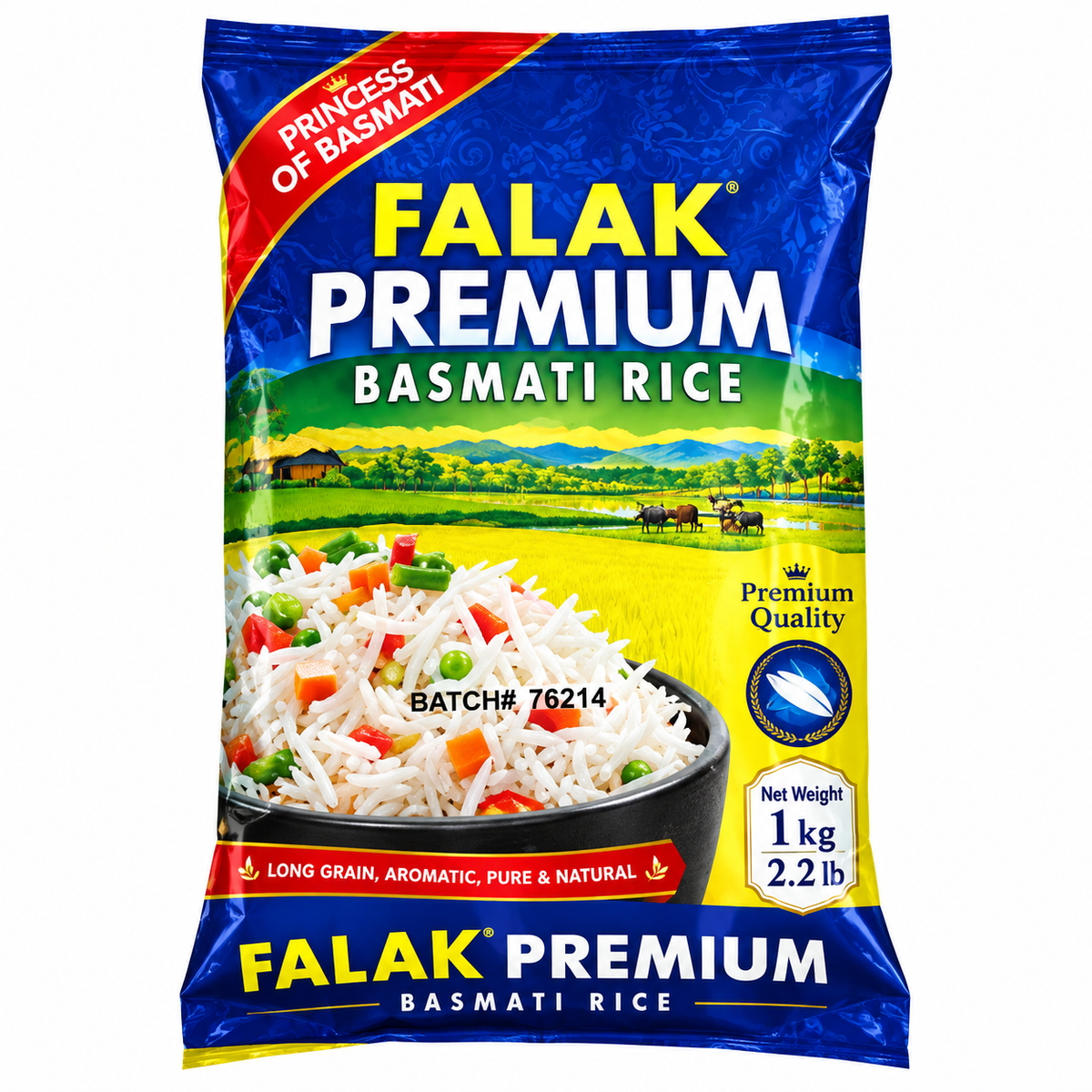 Rice Basmati Falak 1KG Premium