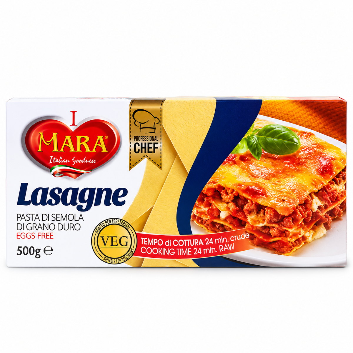 Pasta Mara 500G Lasanha