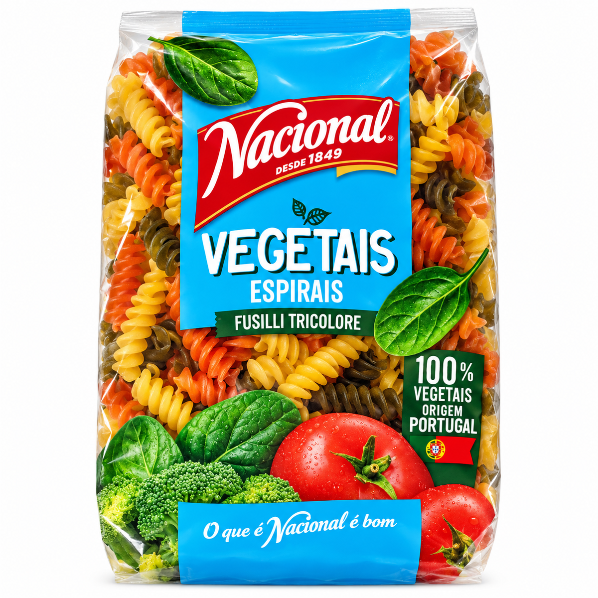 Pasta Nacional 500G Spirals With Vegetables