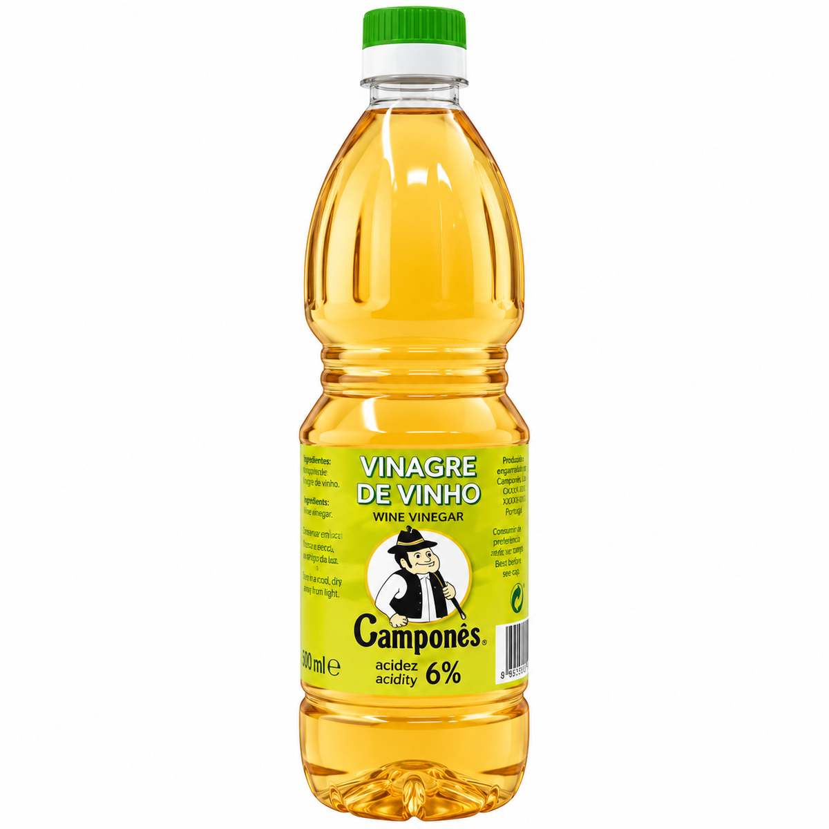 Vinagre Camponês 500ML De Vinho