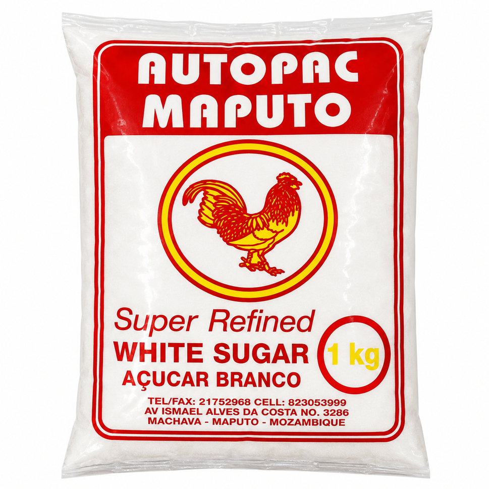 Açúcar Autopac Maputo Branco 1KG