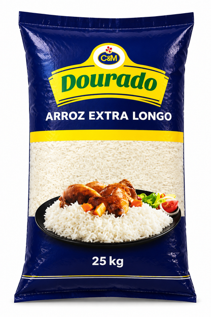 Rice CIM Dourado 25KG Yellow/Blue Thailand 5% Extra Long