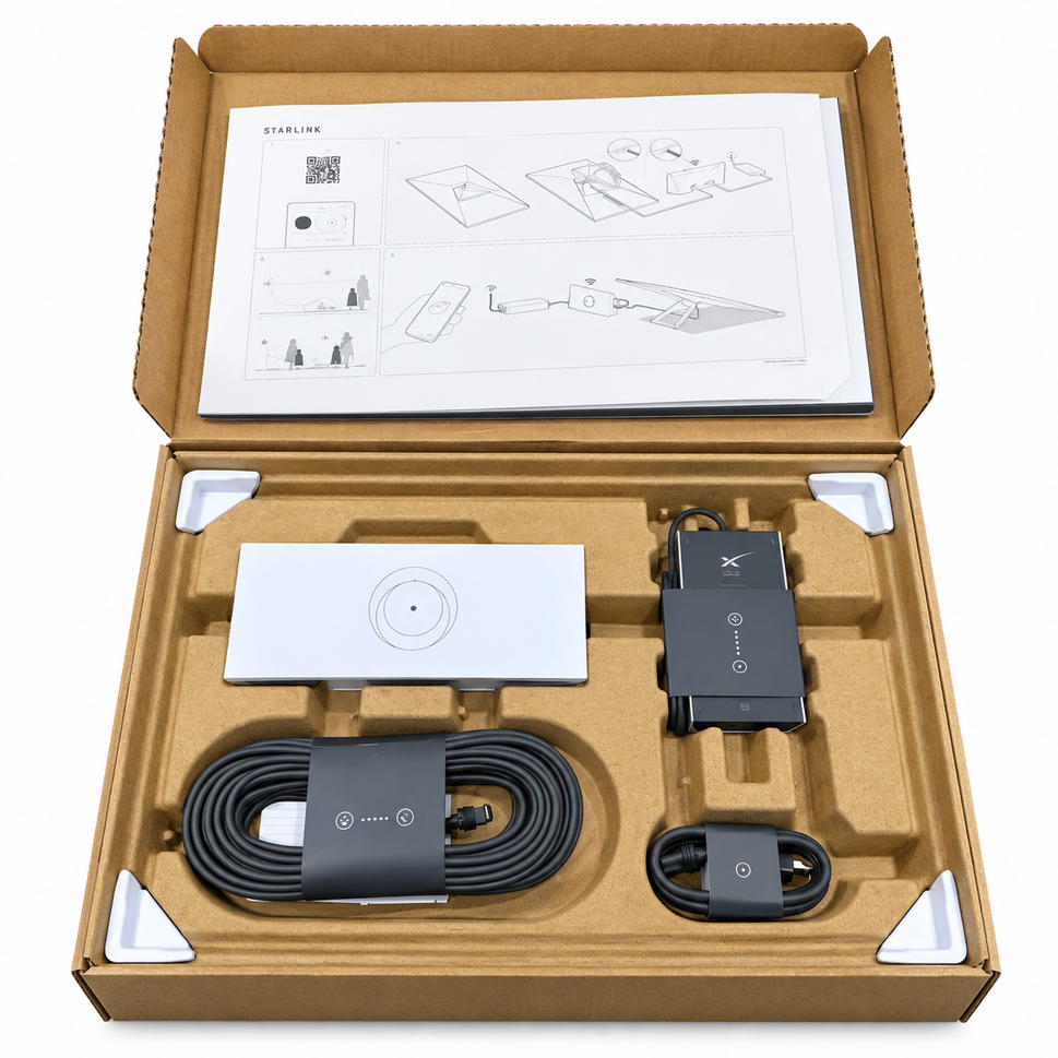 Starlink Standard Premium Kit Gen4 V3-Plug Type C