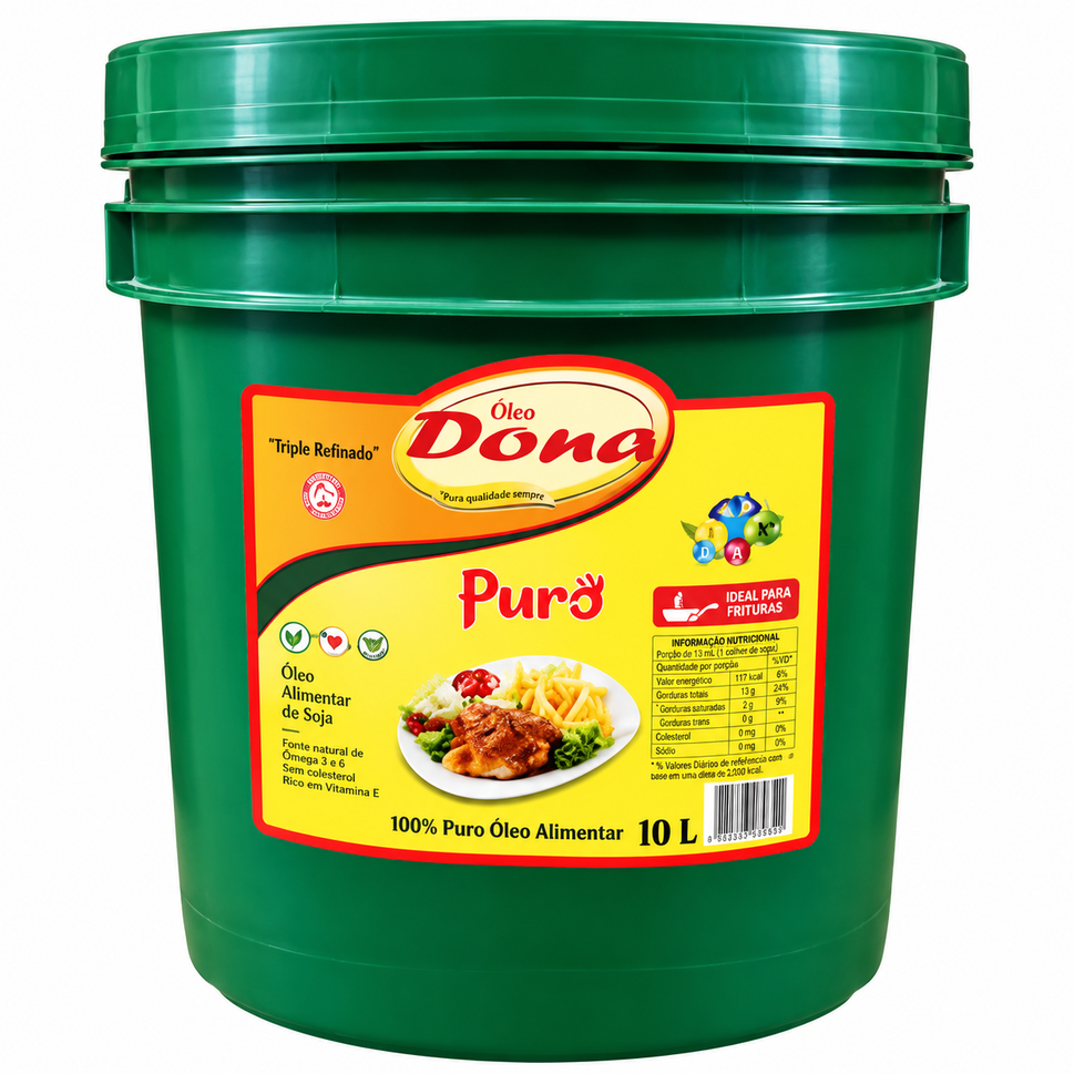 Óleo Dona 10LT Puro Balde/Bidao
