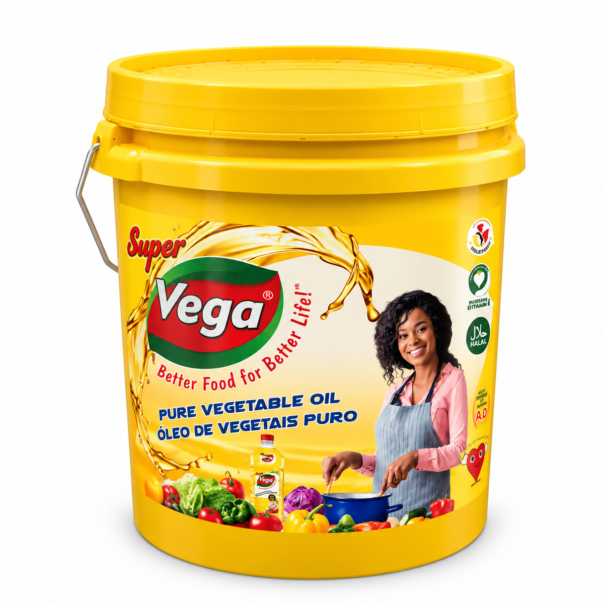 Oil Vega 20LT Palm Bucket