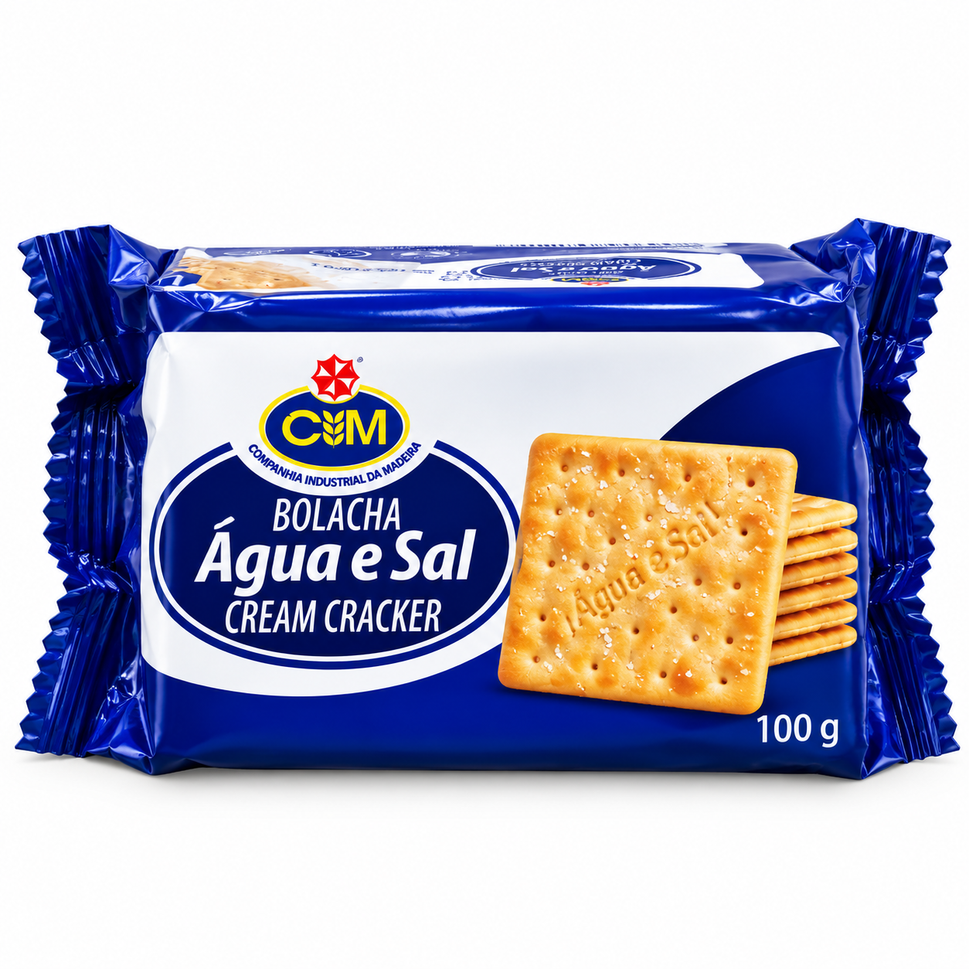 Bolachas CIM Água E Sal 100G