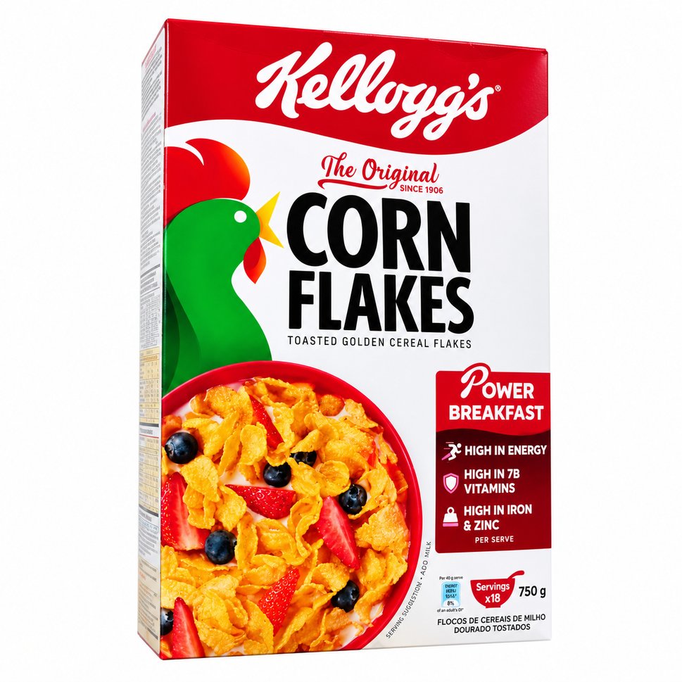 Cereais Kelloggs 750G Cornflakes