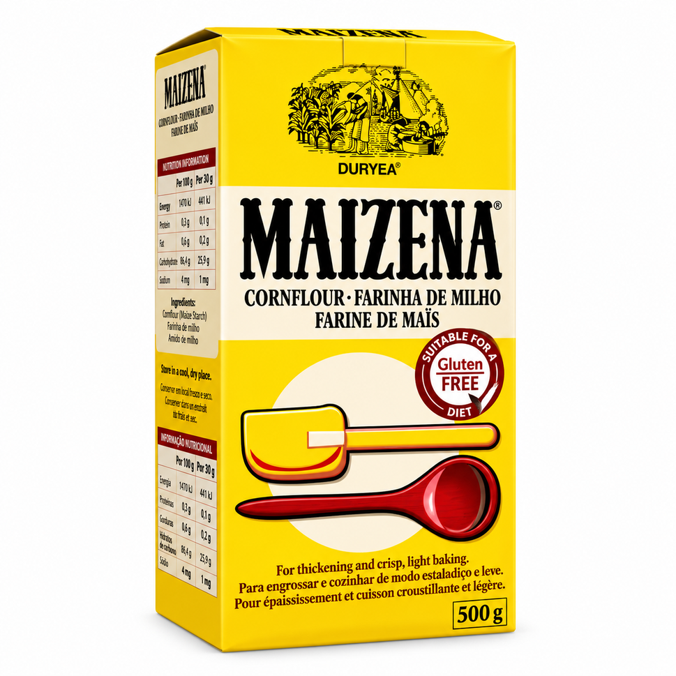 Amido De Milho Maizena 500G (Pacote)