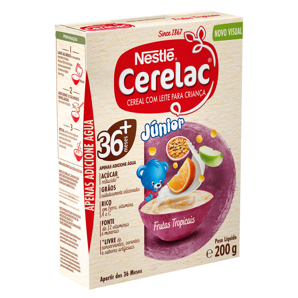 Cerelac (Nestle) 250G Fruts Tropicais (Junior)