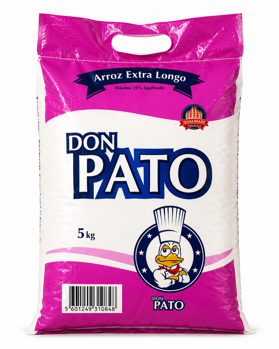 Arroz Don Pato 5KG Extra Longo Lilas