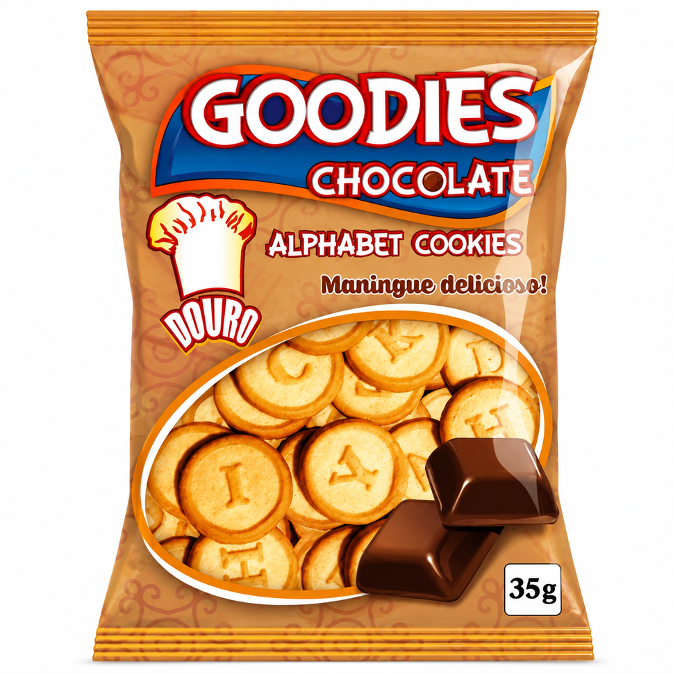 Bolacha Douro Goodies Alphabet 35g