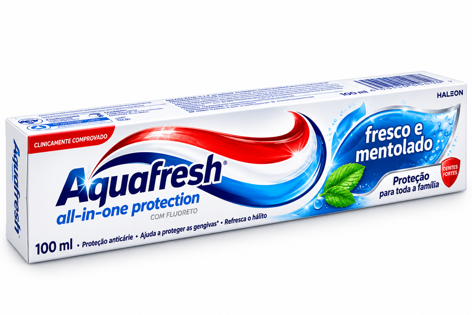 Pasta de Dentes Aquafresh 100ML Hortelã fresca