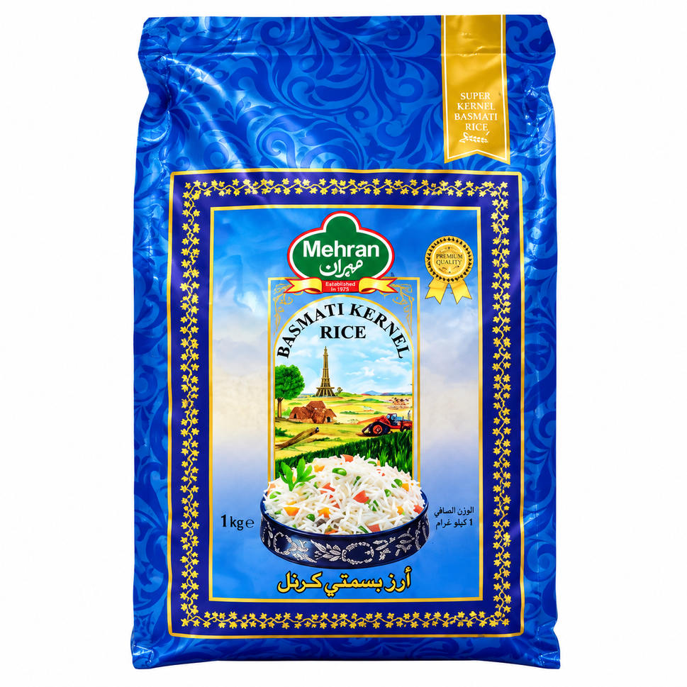 Arroz Basmati Mehran 1KG Gold