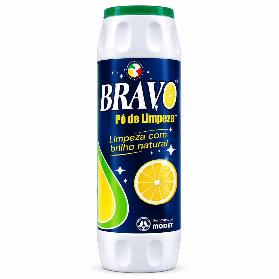 Detergente Bravo 500G Pó De Limpeza