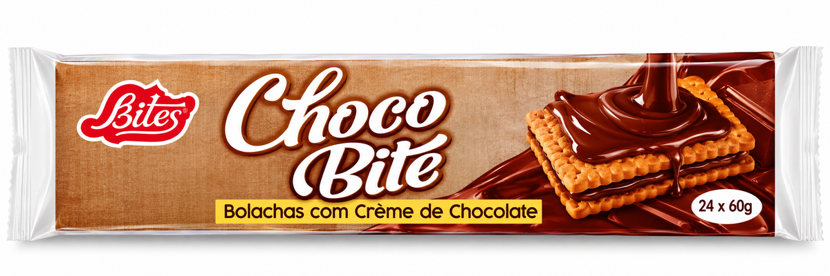 Bolachas Bites Choco Bite 60G