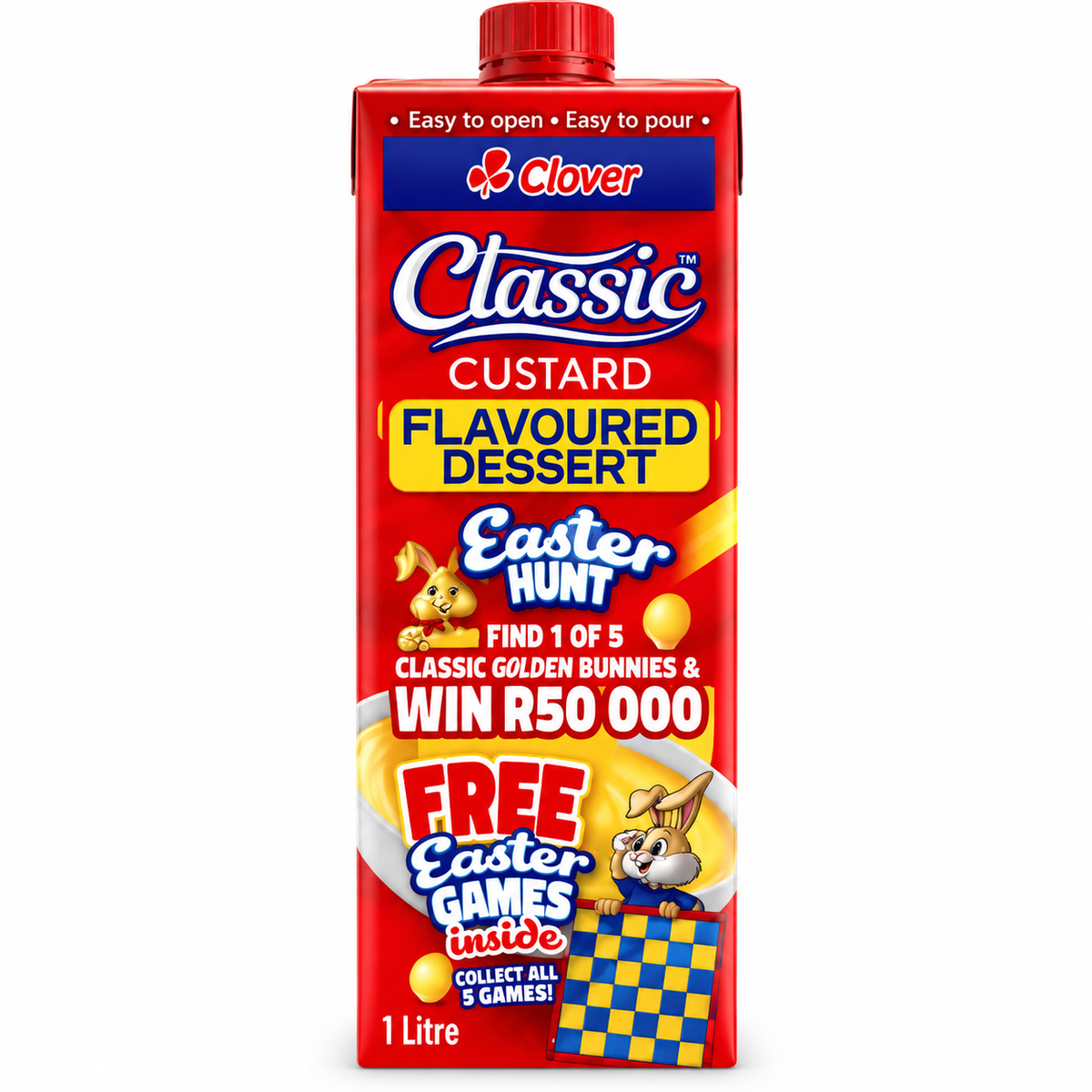 Custard Vanilla Clover 1LT Classic