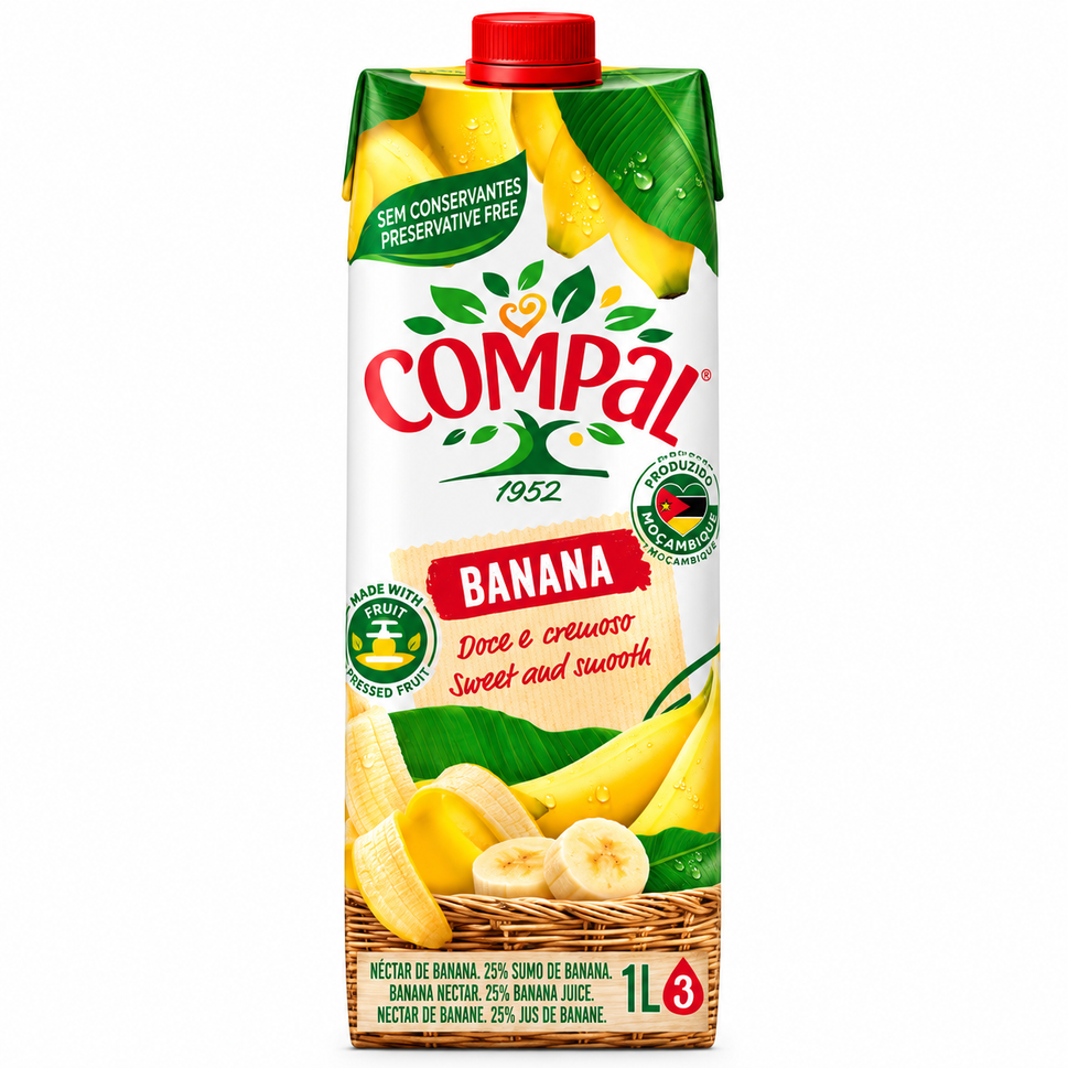 Juice Compal 1LT 100% Nectar Mix