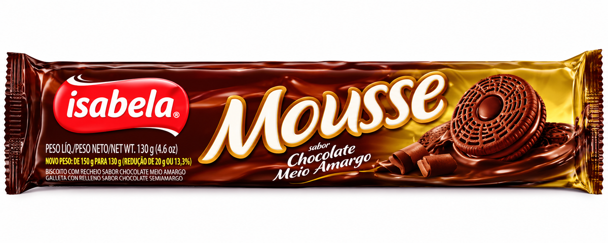 Bolacha Isabela 130G/150G Mousse Mix