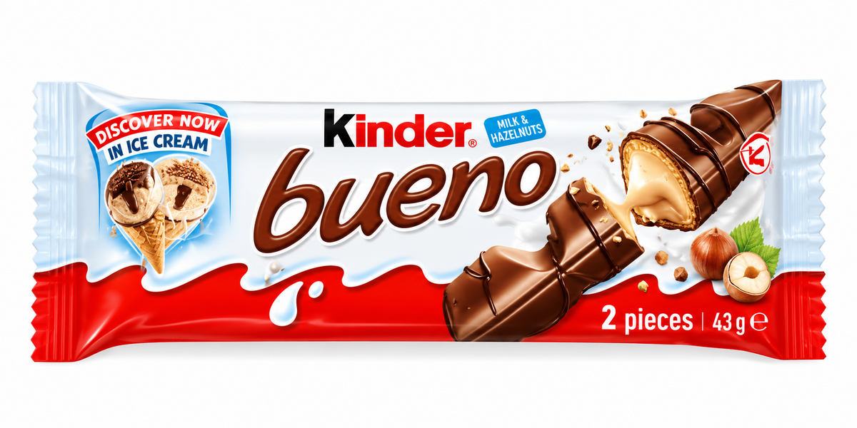Chocolate Kinder 39G/43G Bueno T.
