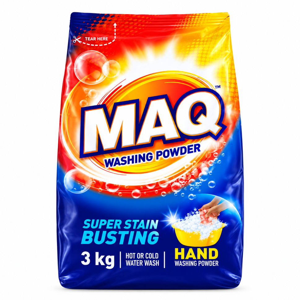 Detergent MAQ 3KG Flexi Sachet