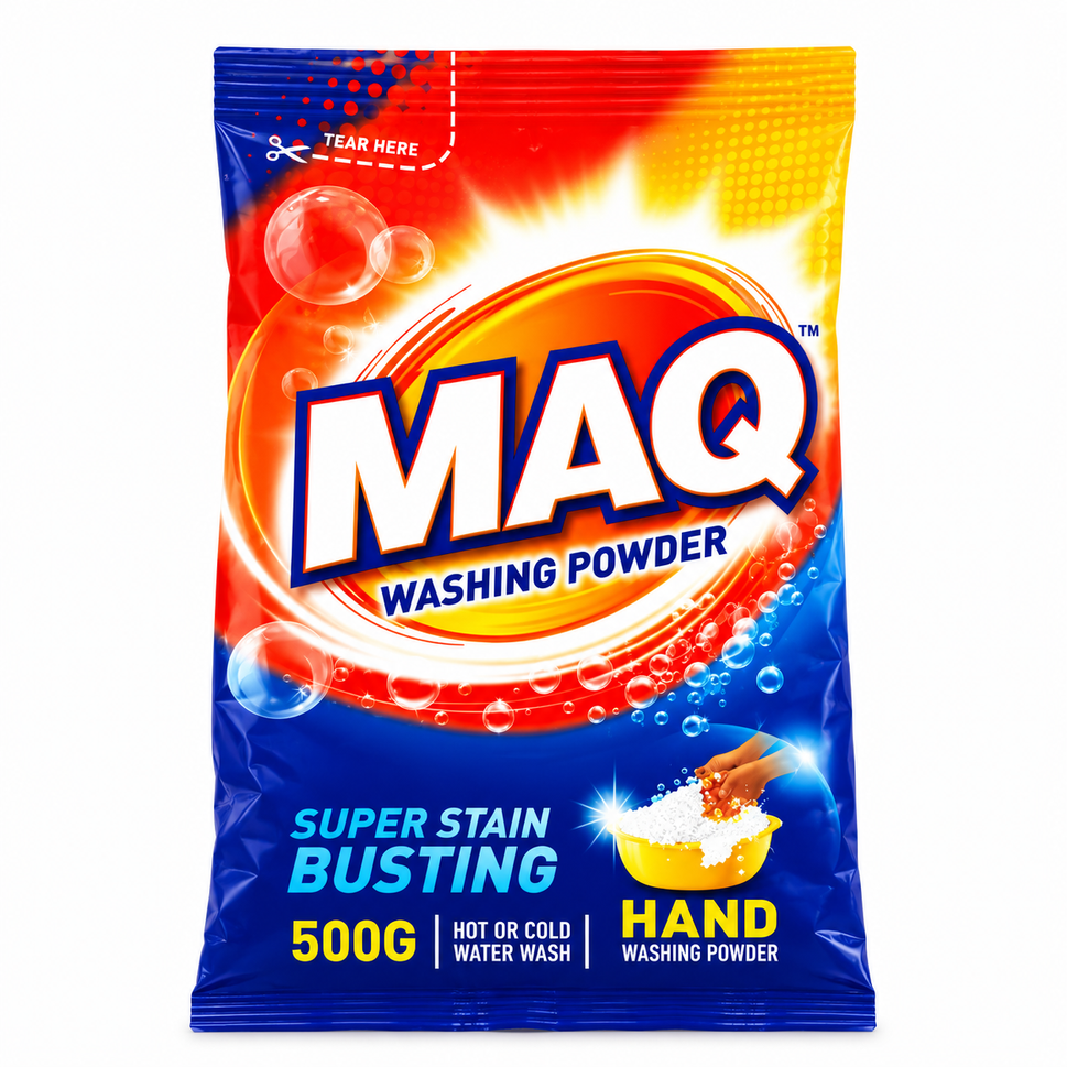Detergent MAQ 500G Flexi Sachet (24)
