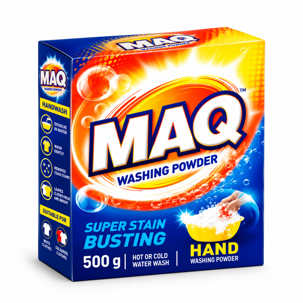 Detergent MAQ 500G Box