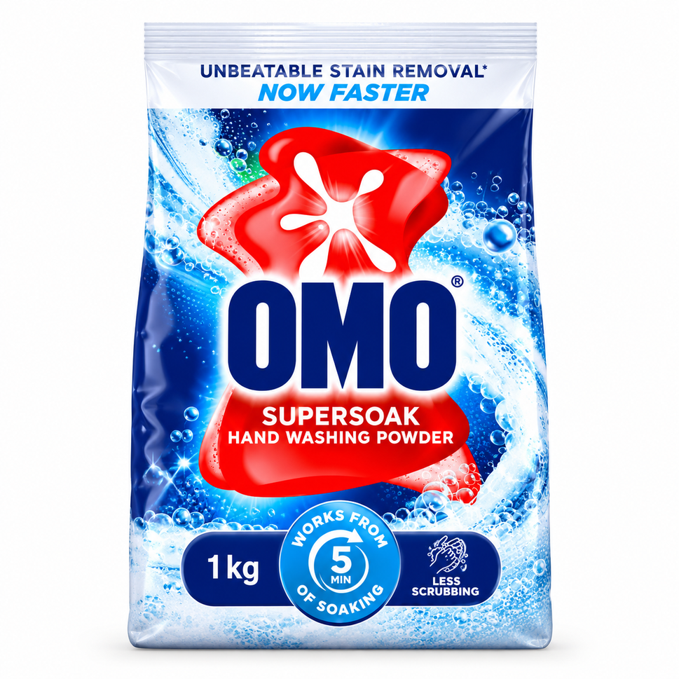 Detergente OMO 1KG Saqueta Flexi