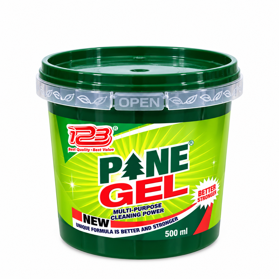 Detergente 123 500ML Pinegel/Cítrico Gel