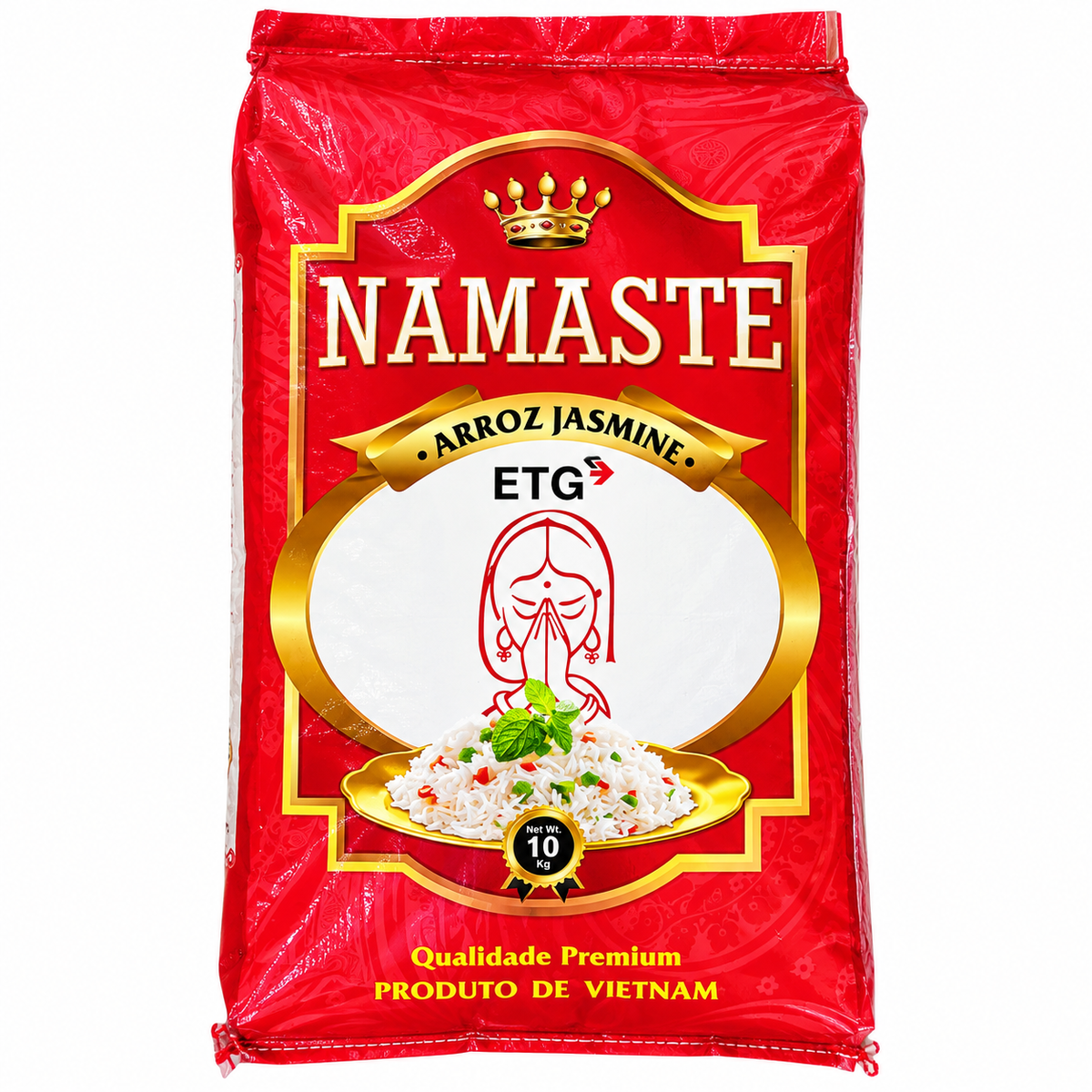 Rice Namaste 10KG Jasmine Red. Vietnam