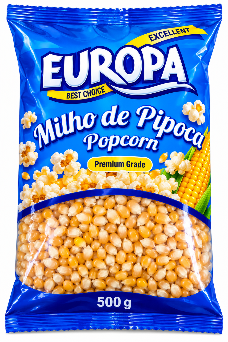 Milho De Pipoca Europa 500G