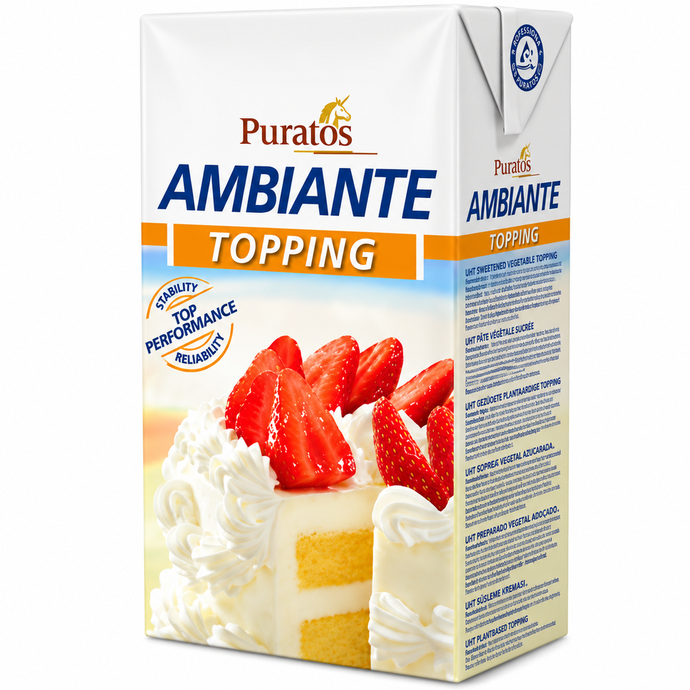 Cream Ambiante 1LT Puratos Topping