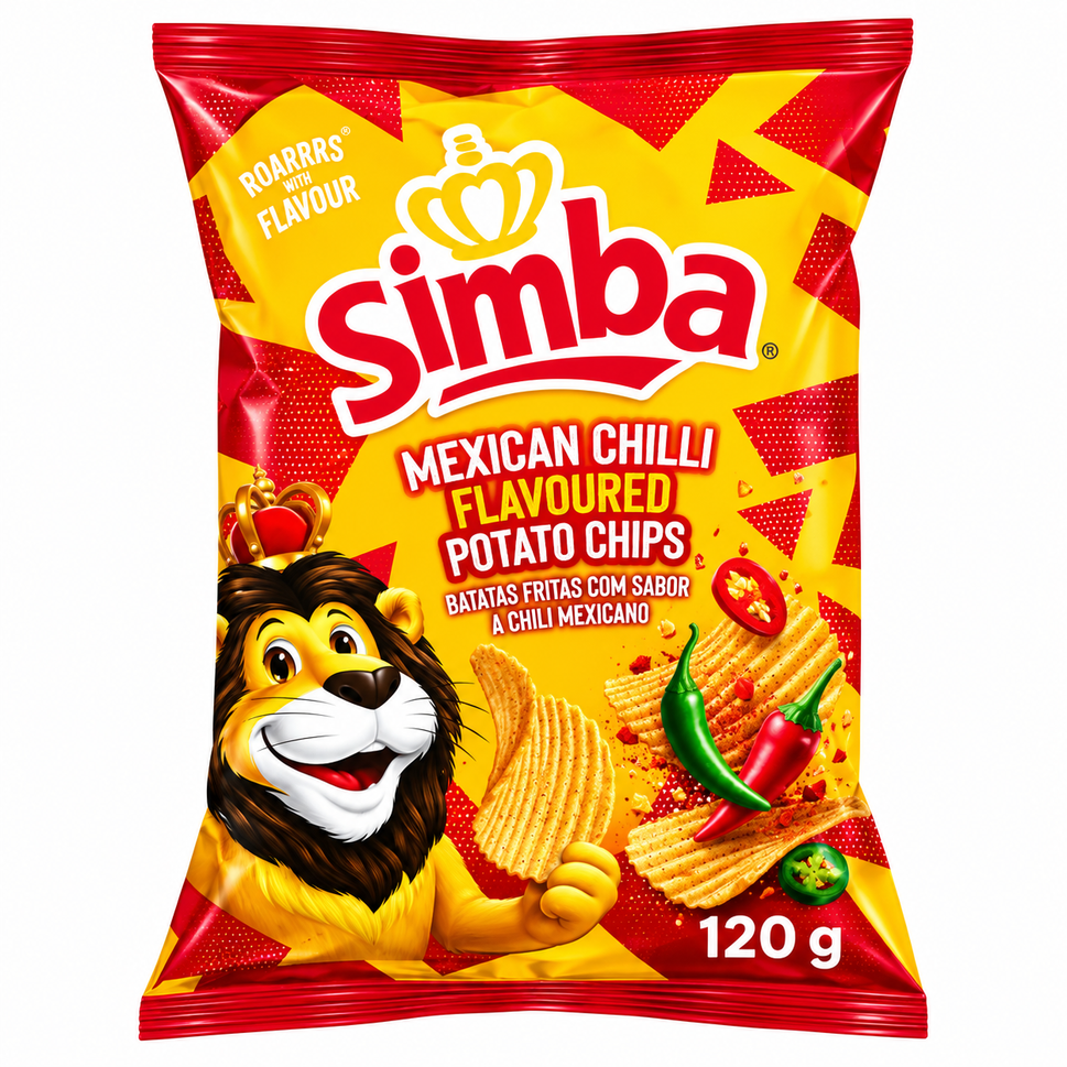 Chips Simba 120G/125G Mix