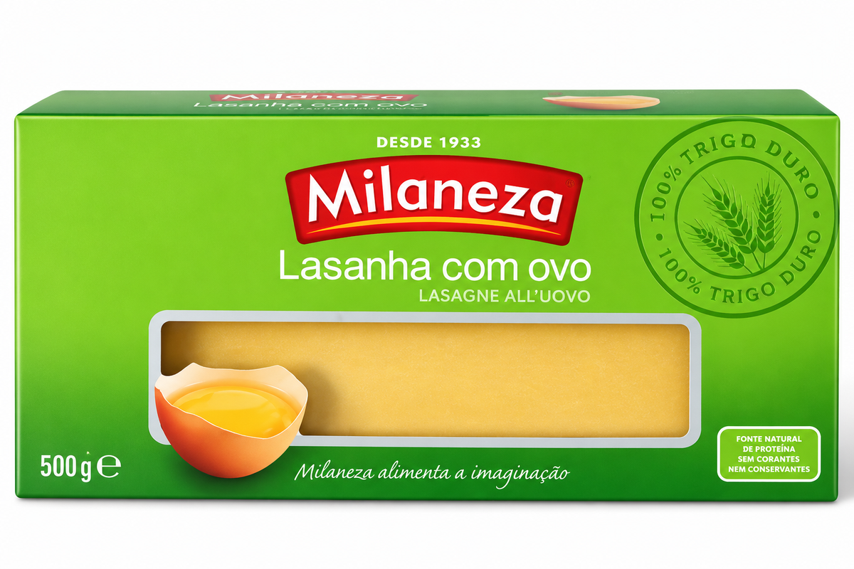 Pasta Milaneza 500G Lasanha With Eggs