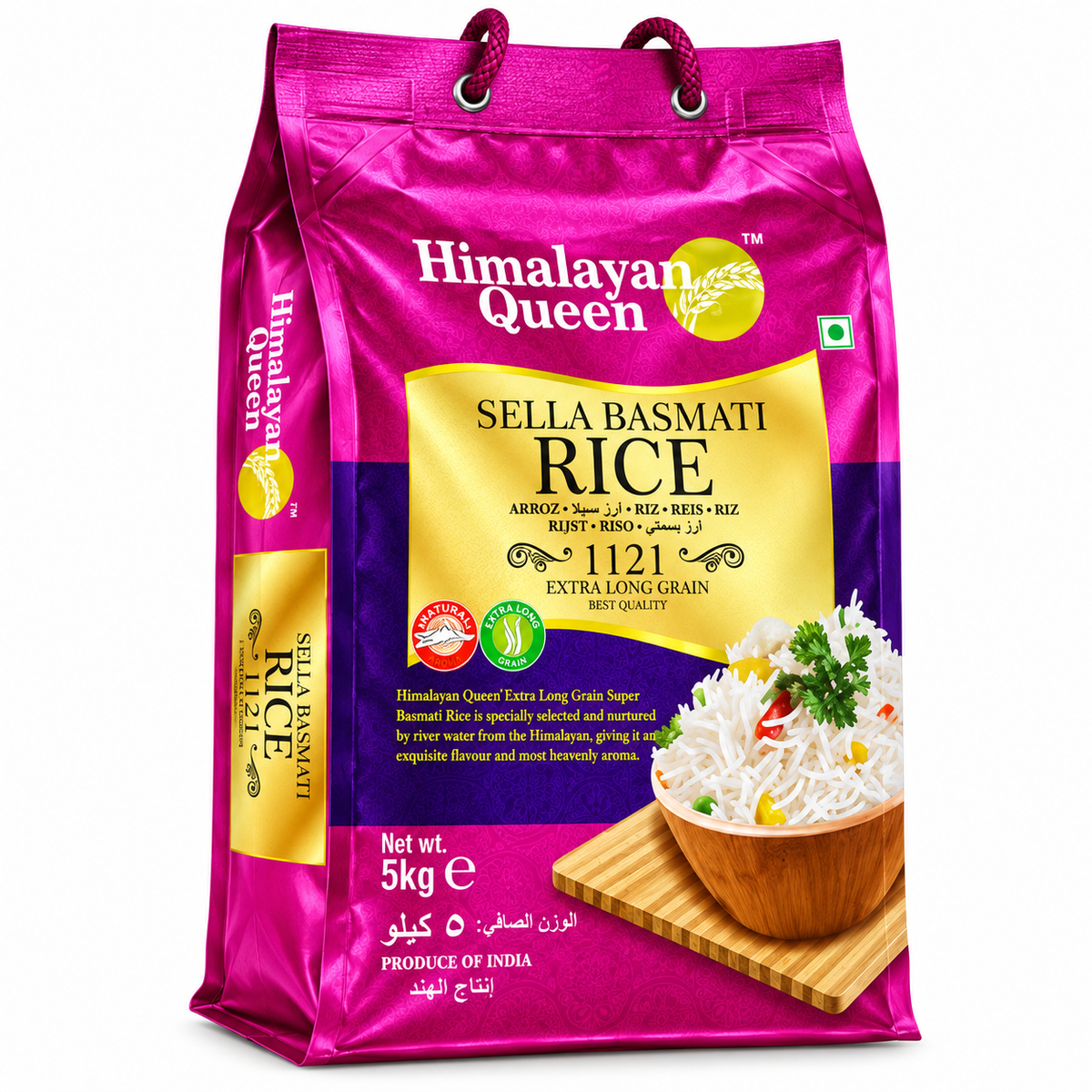 Rice Basmati Himalayan Queen 5KG Sella India