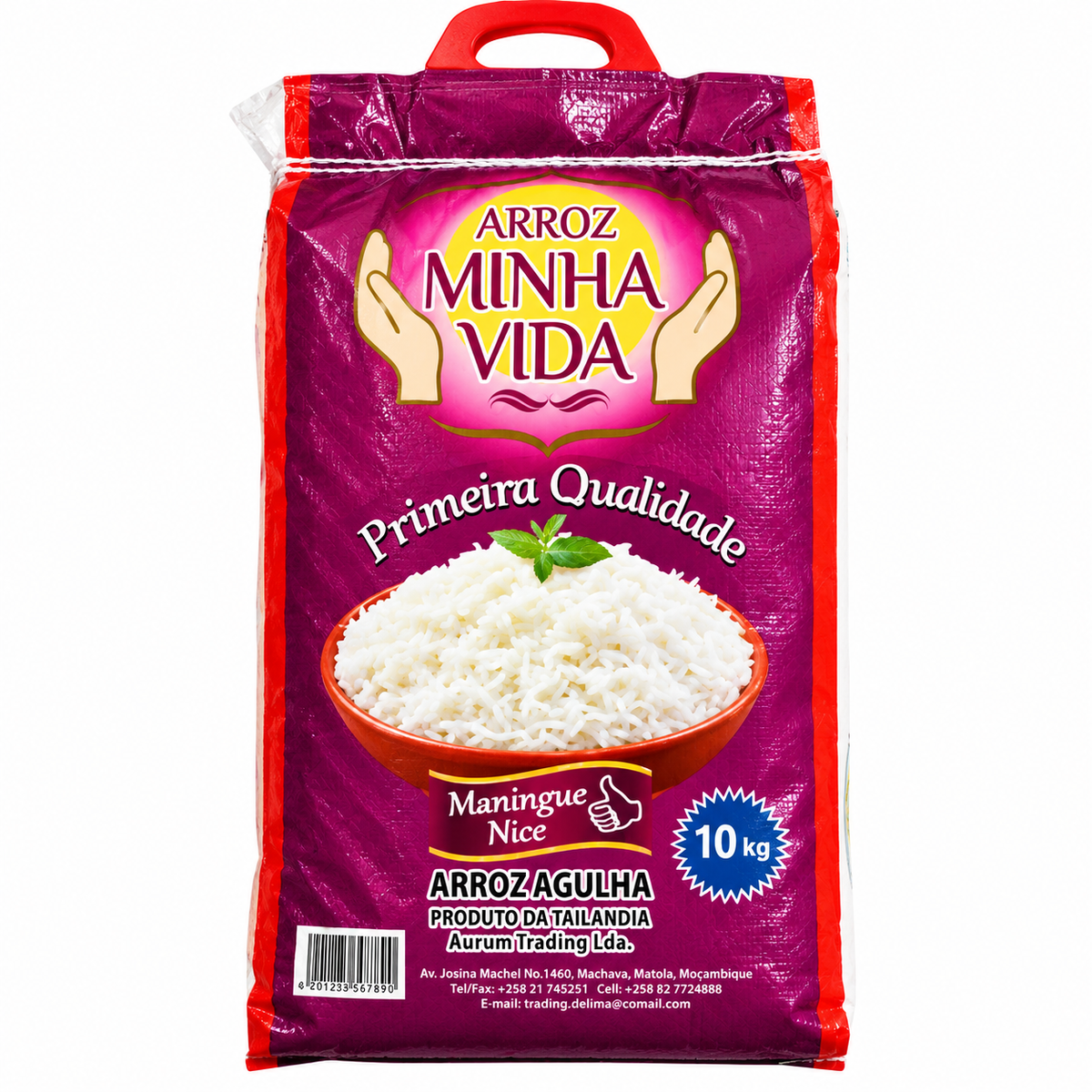 Rice Minha Vida 10KG Lilac Thailand